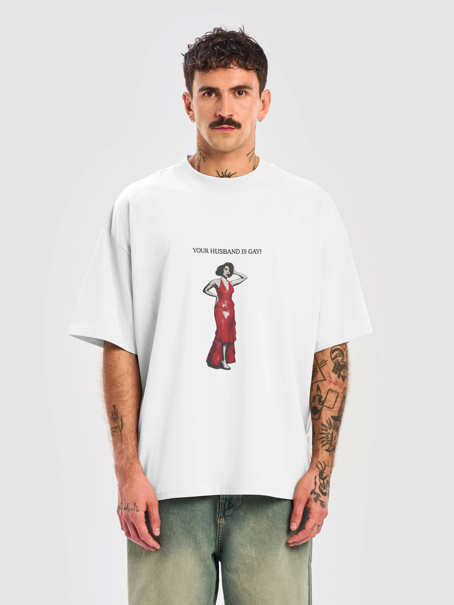 Raye Your Husband Is Gay Shirt product image (111)