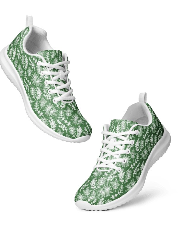 Herbs Athletic Shoes Green/White Male product image (2)