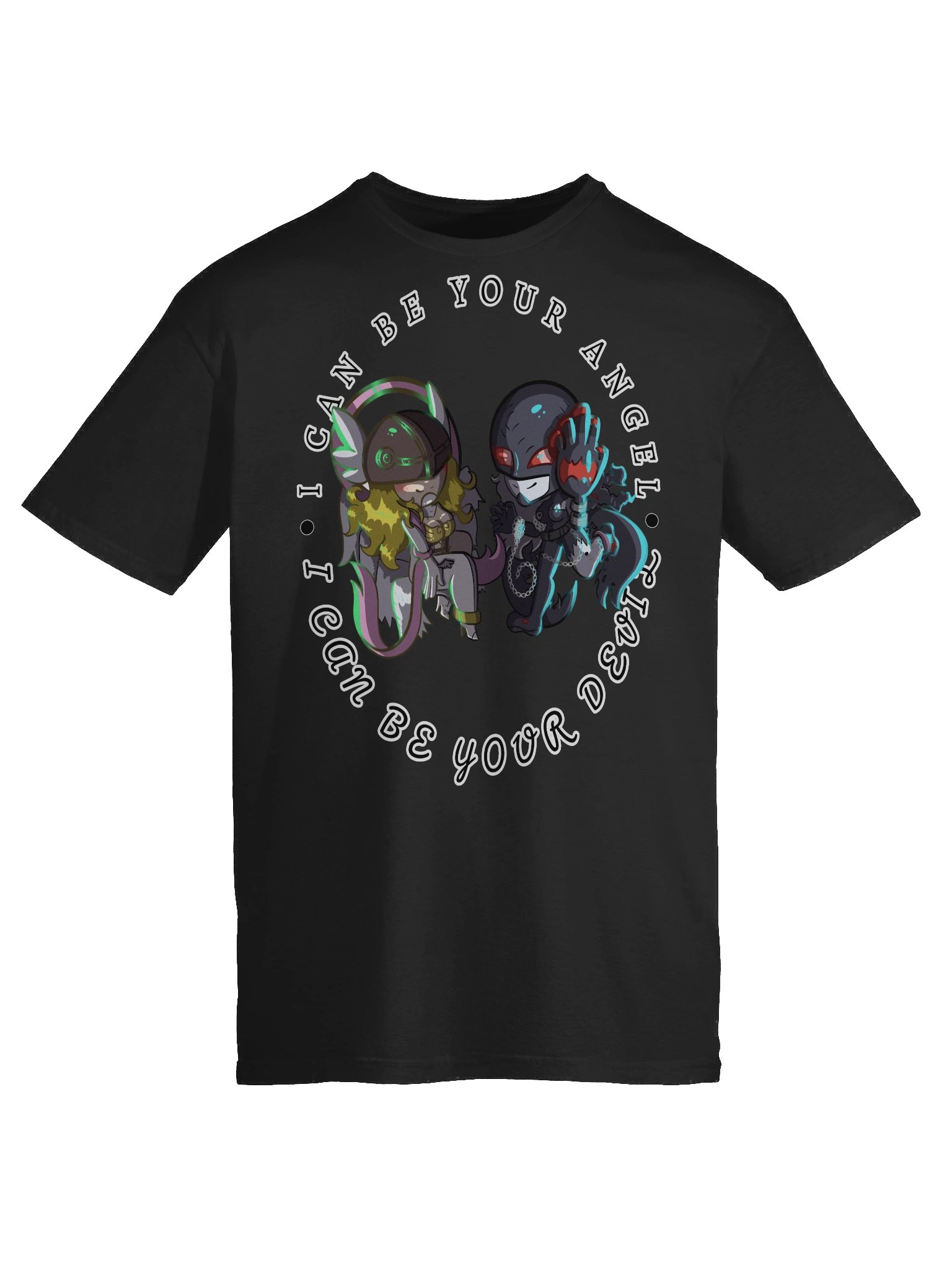 My ANGEL and DEVIL Graphic tee product image (6)