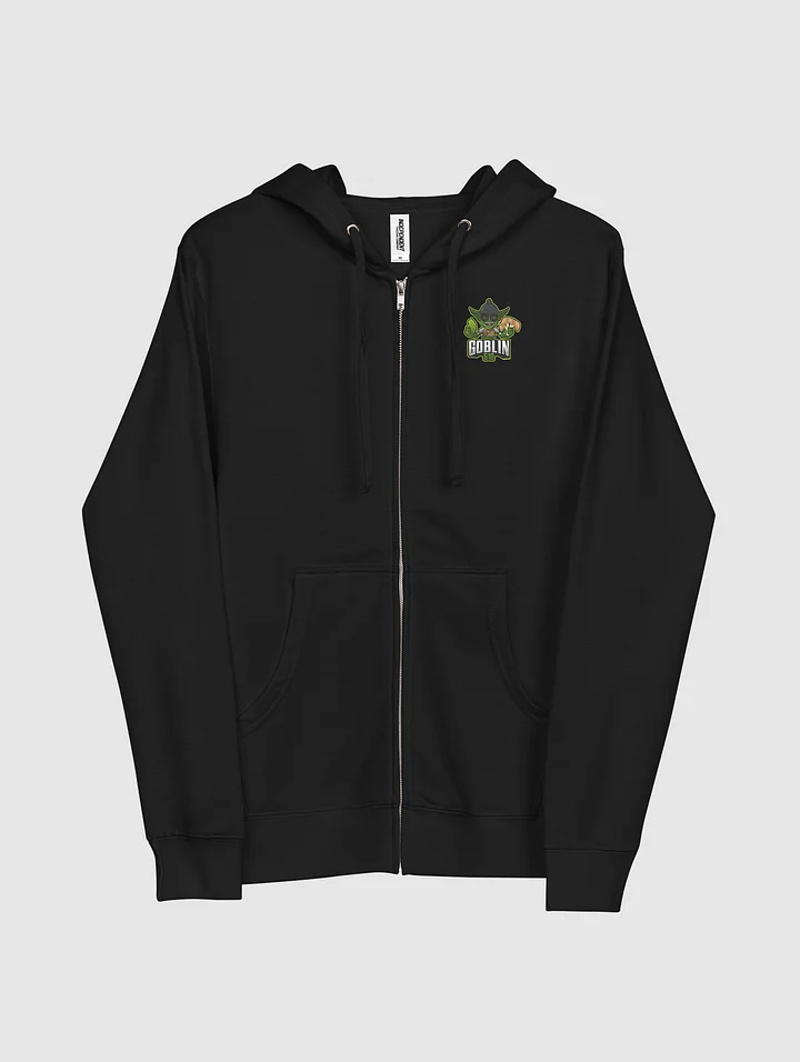 GG510 Unisex fleece zip up hoodie product image (2)