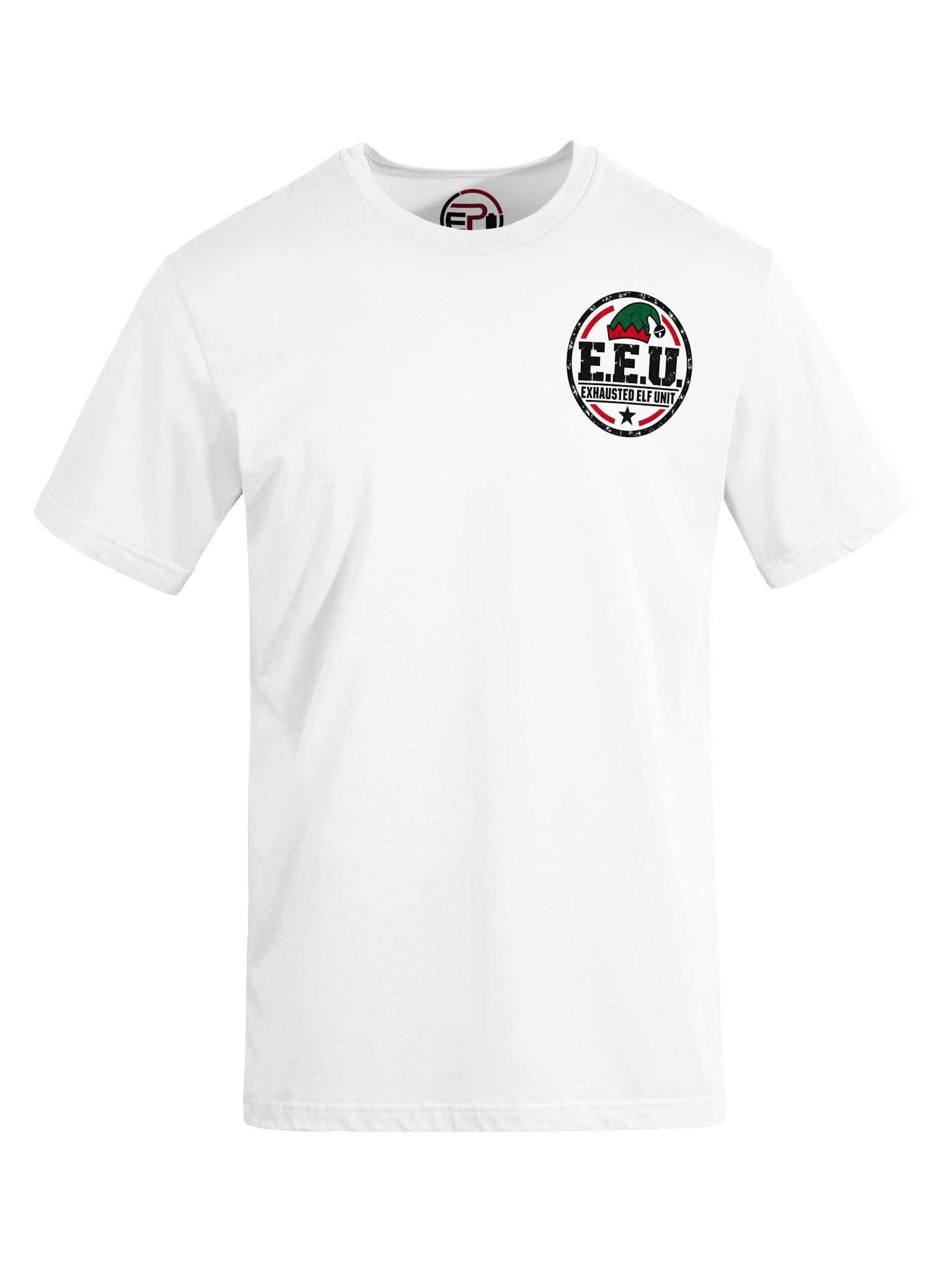Exhausted Elf Unit Men's Tee | White product image (5)