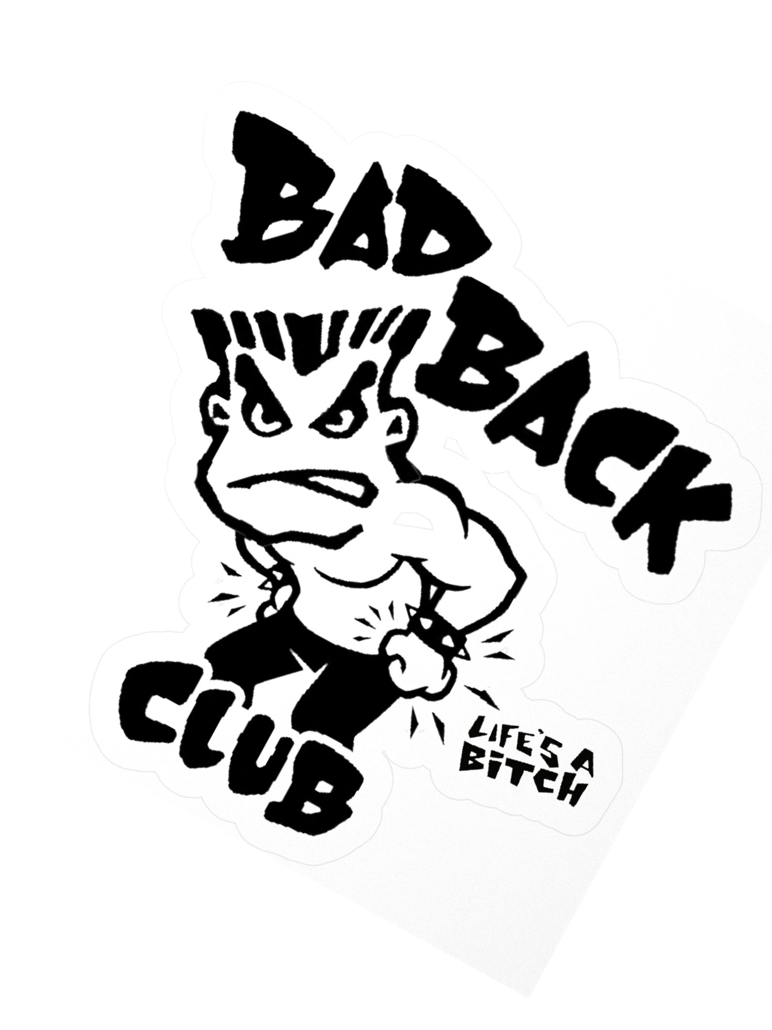 Bad Back Club Stickers product image (5)