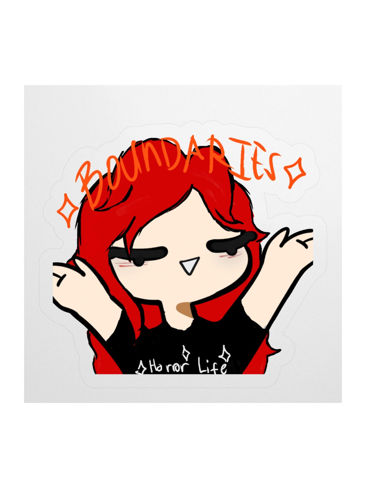 Jihye Boundaries Sticker by GlitchedAstral product image (1)