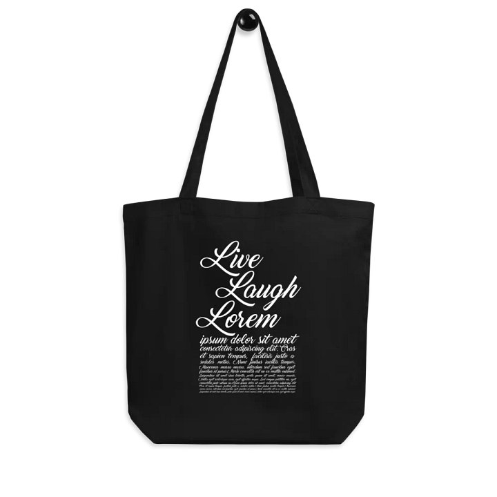 Live Laugh Lorem Ipsum Tote Bag product image (2)