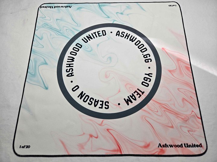 Ashwood United — Season 0 “Fire & Ice” Limited Edition Playmat (Only 14 Publicly Available. Ever.) product image (2)