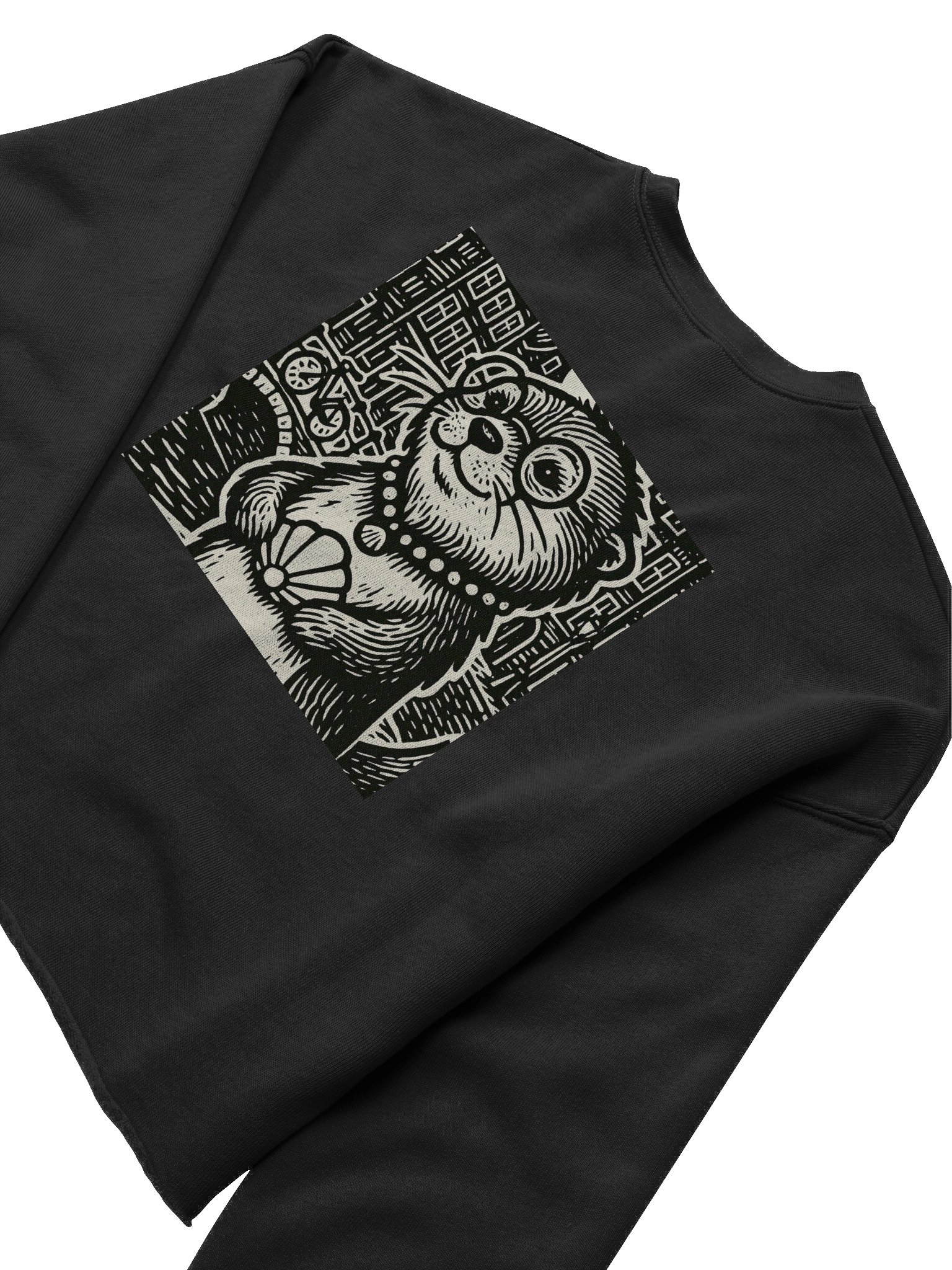 Otter Fleece Crop Sweatshirt product image (6)