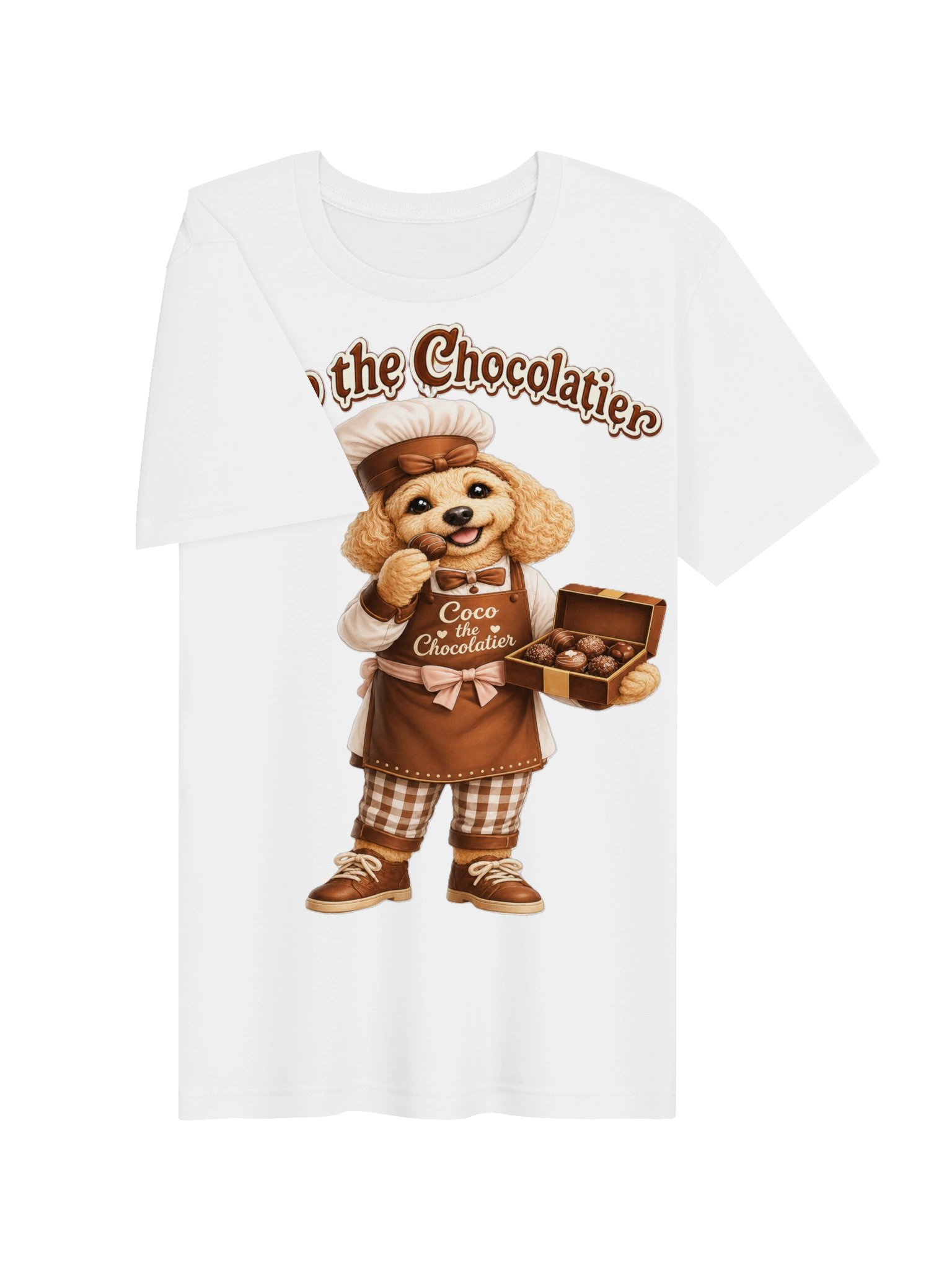 Coco the Chocolatier Dog Adult Tee product image (31)