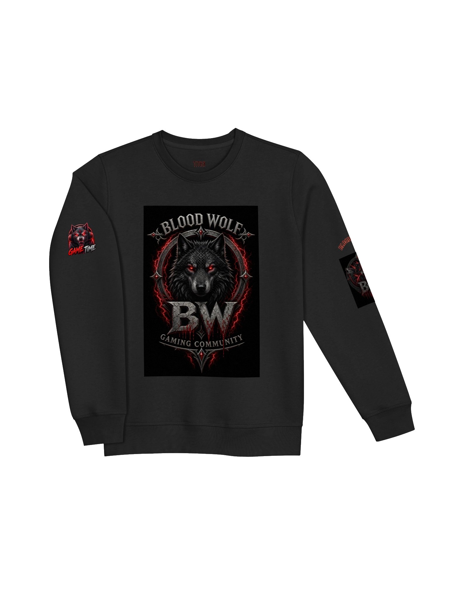 Blood Wolf BW Gaming Community Sweatshirt product image (14)
