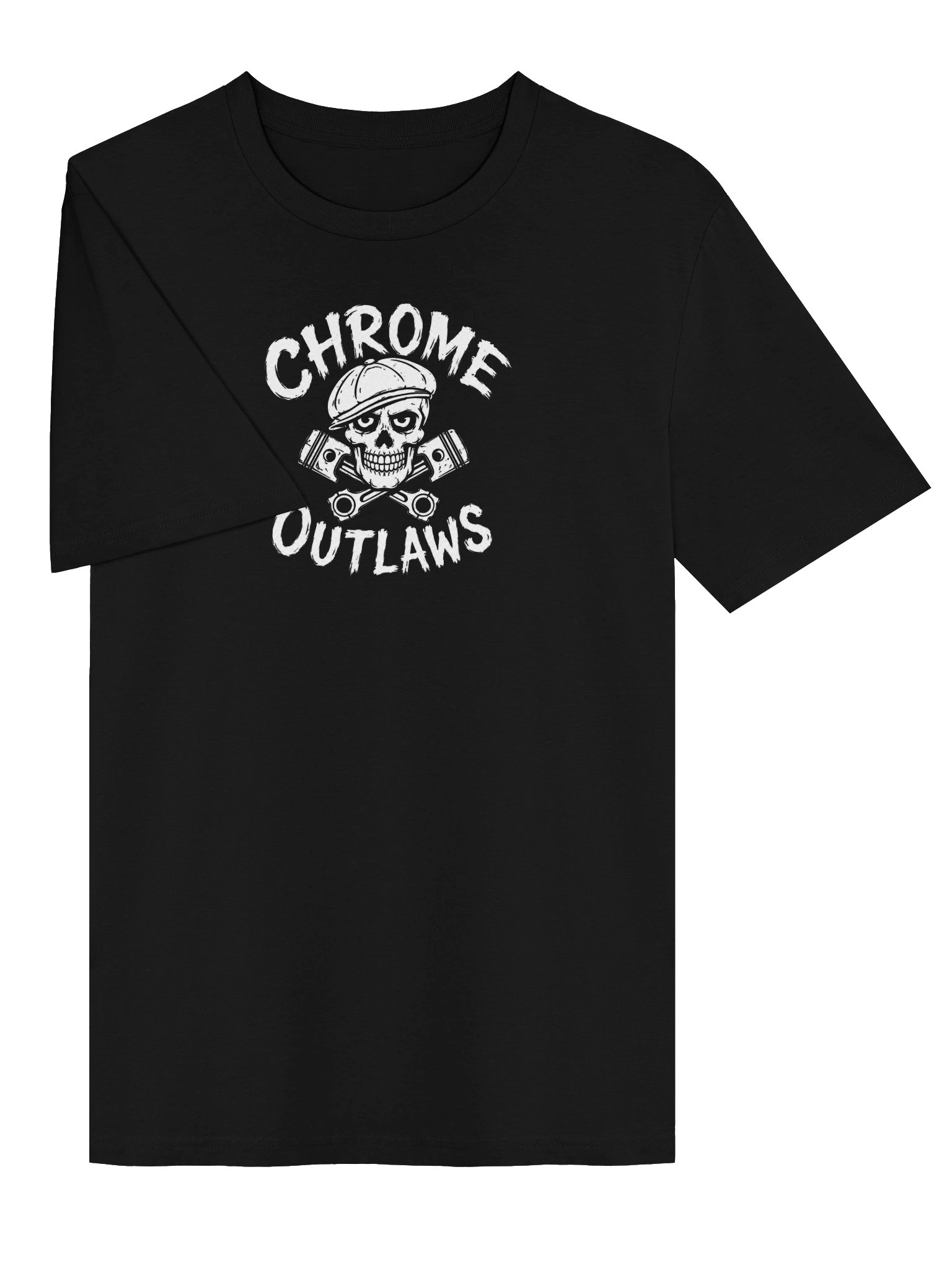 Chrome Outlaws Skull Tee product image (3)