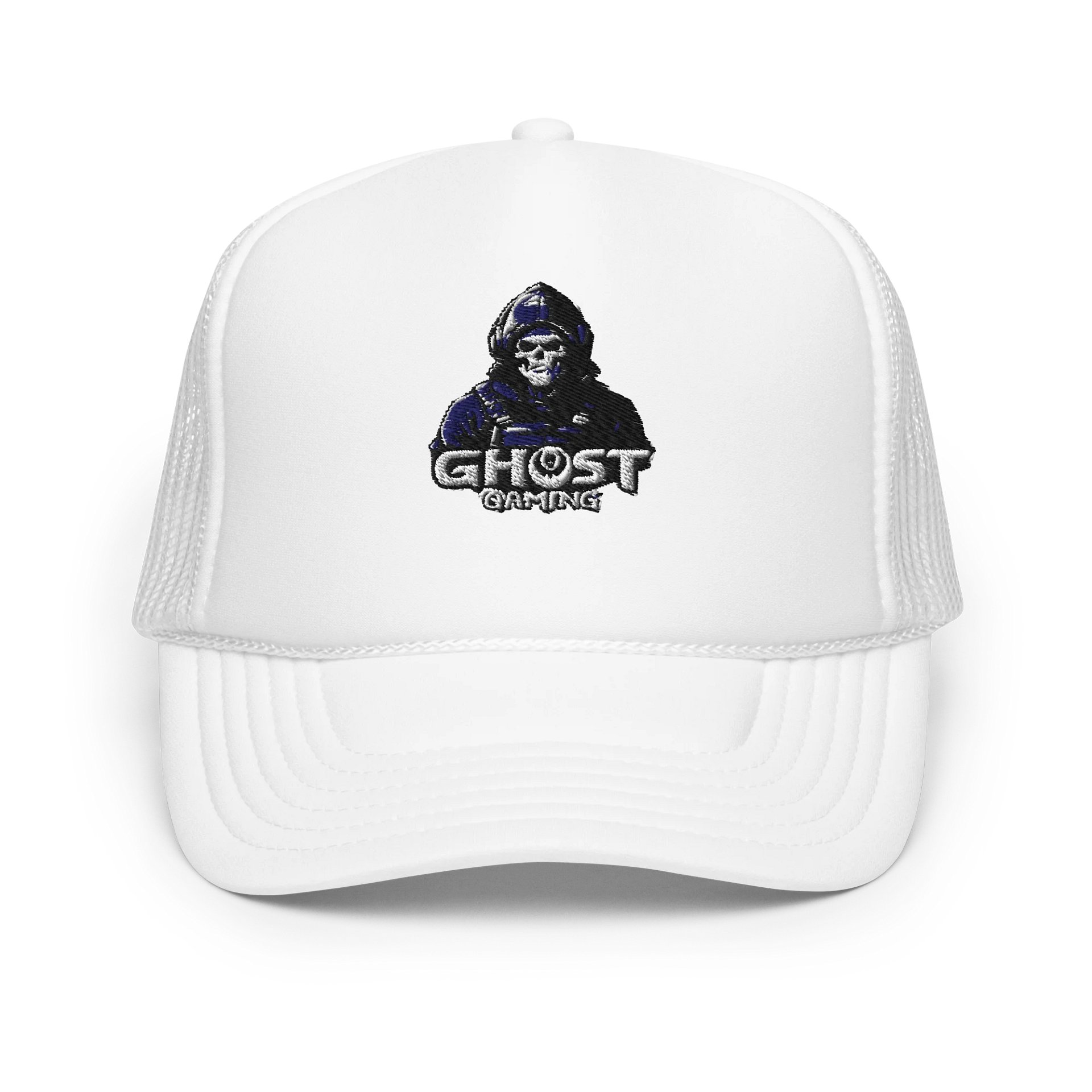 GhostGaming Trucker Hat White product image (1)