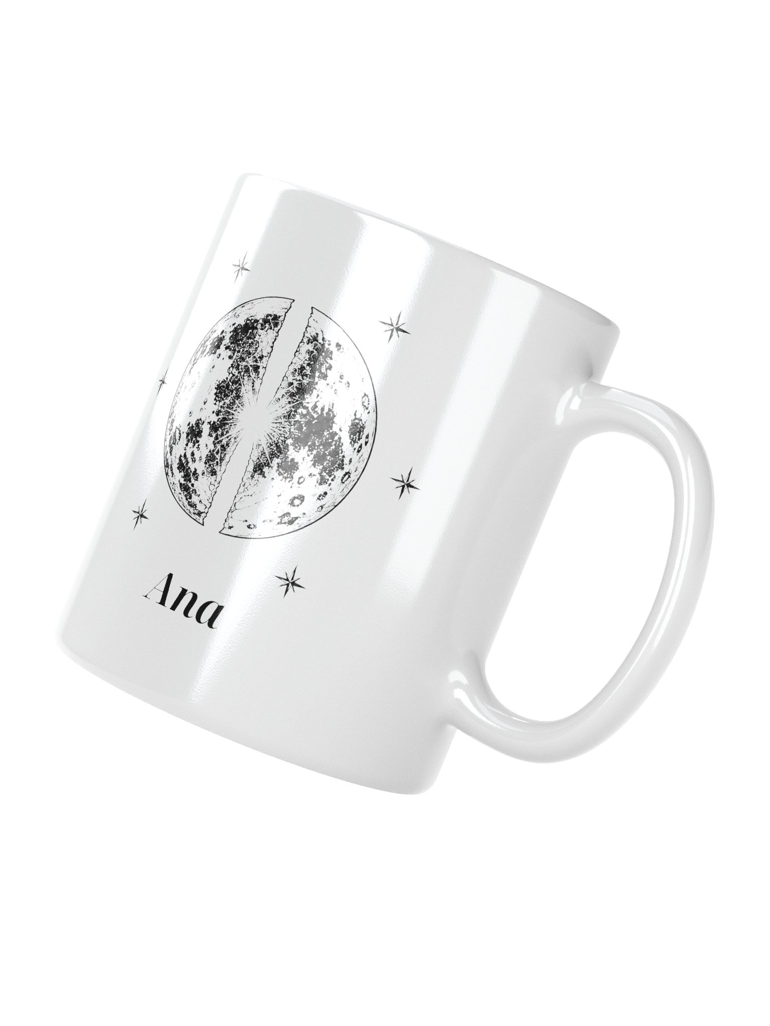 Ana Sevra Moon Mug — White product image (5)