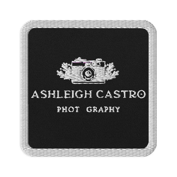 Botanical Camera Logo Square Patch product image (1)
