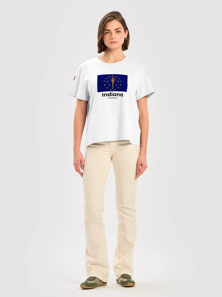 Indiana Women's Ribbed Neck T-Shirt product image (1)