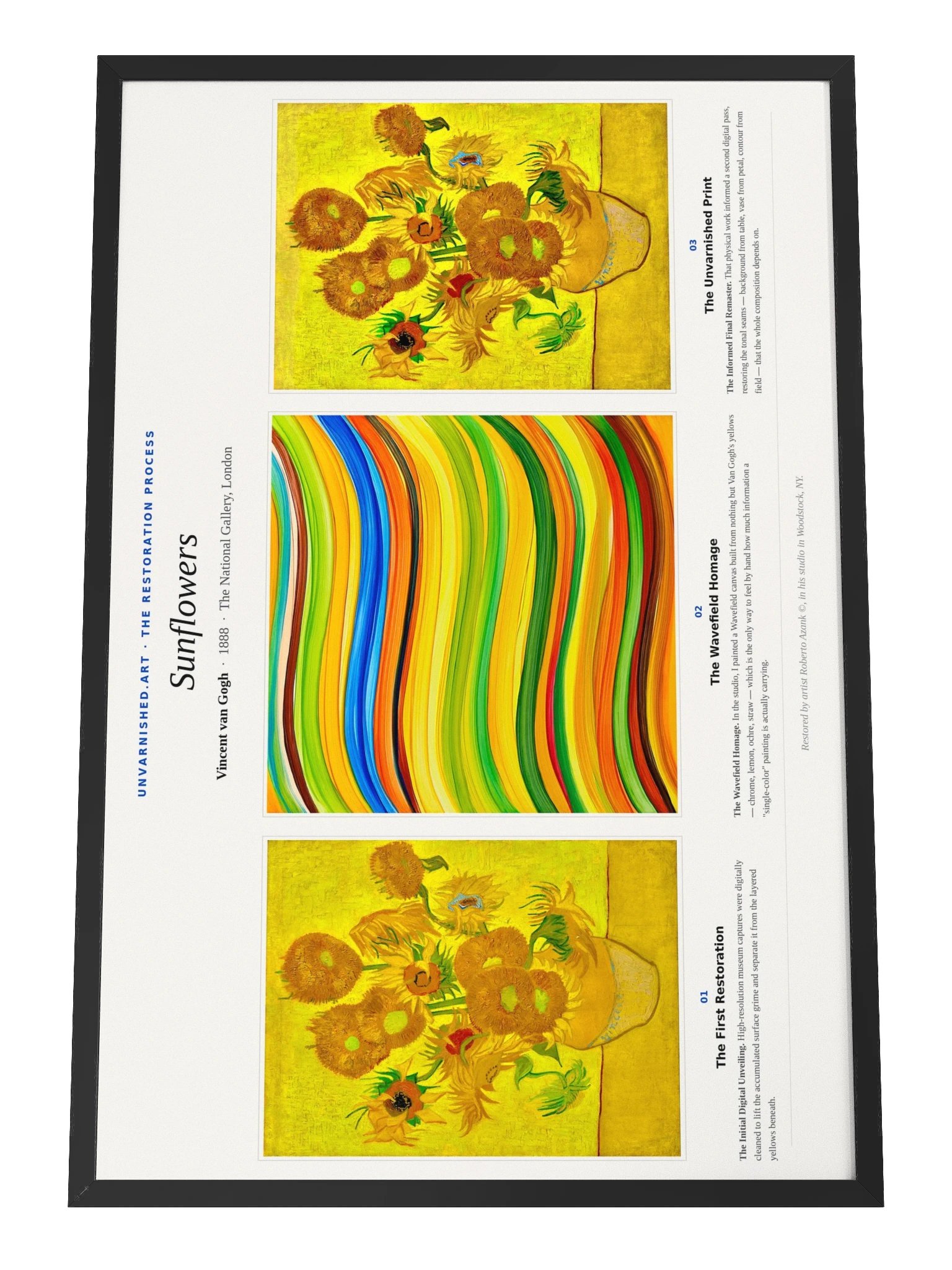 Sunflowers — Framed Process Poster product image (1)