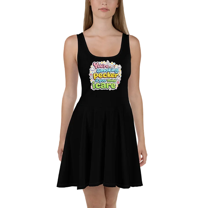 Smoking Pecker Skater Dress - Confident Mama product image (2)