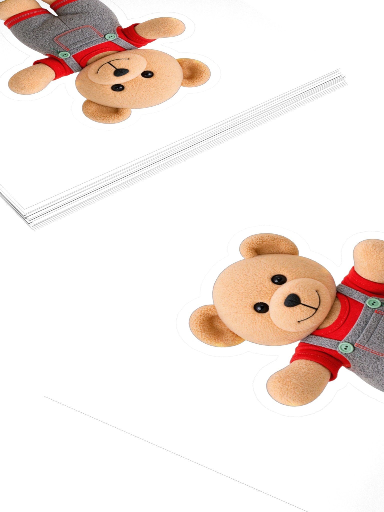 A Little Hug From Teddy | Kiss-Cut Vinyl Sticker product image (12)