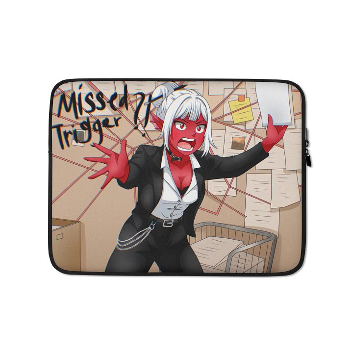 [Meme] Missed Trigger Conspiracy Laptop Sleeve product image (1)