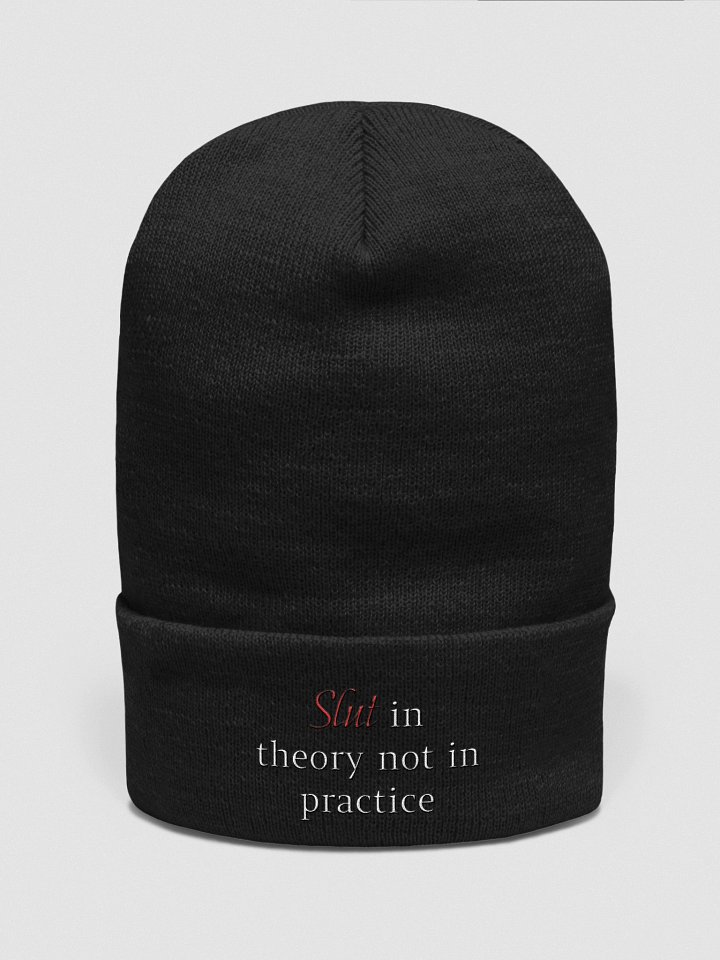 Slut in Theory Beanie product image (2)