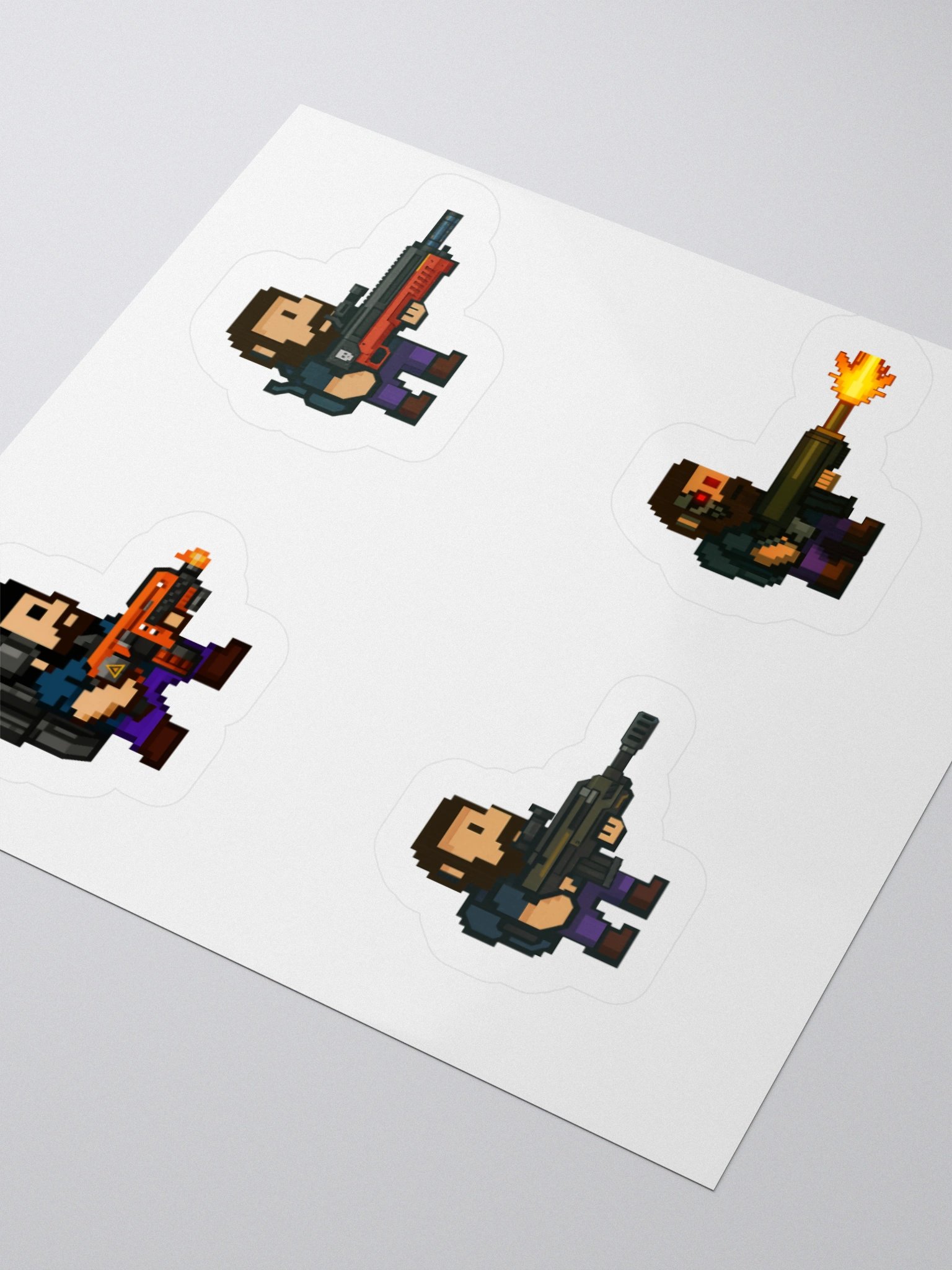 Retro Diver Sticker Set product image (7)