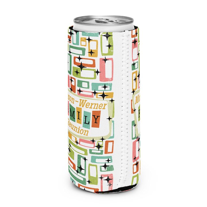 "Atomic Age" 12 oz. Slim-Can Coozie product image (2)