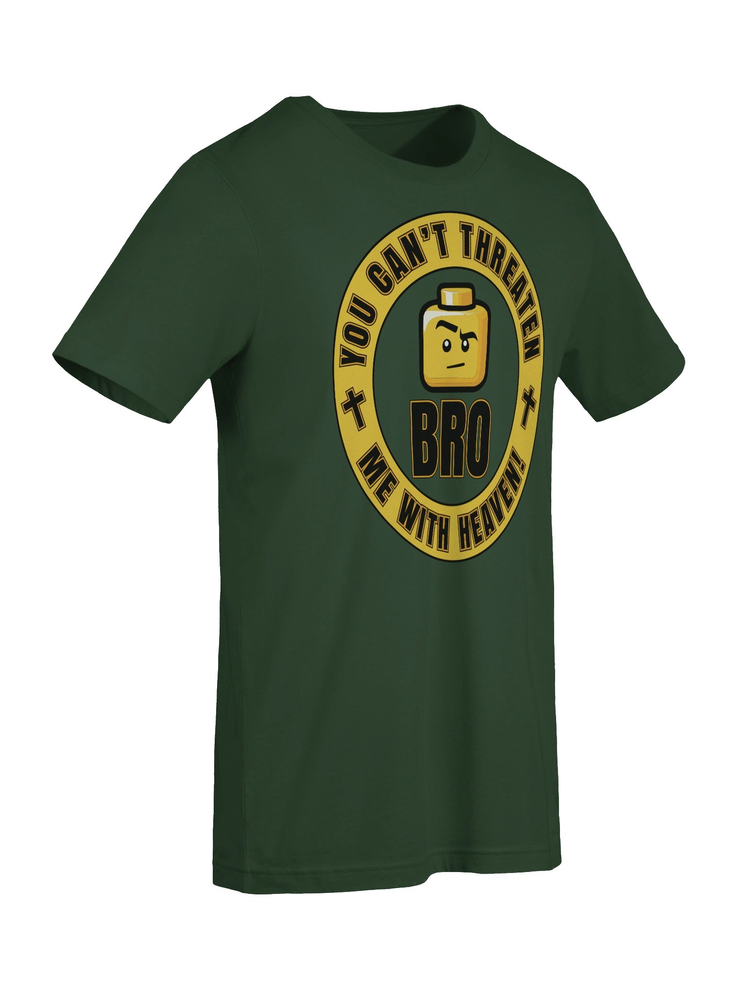 Bro, You Can Threaten Me with Heaven!, T-Shirt BV product image (7)