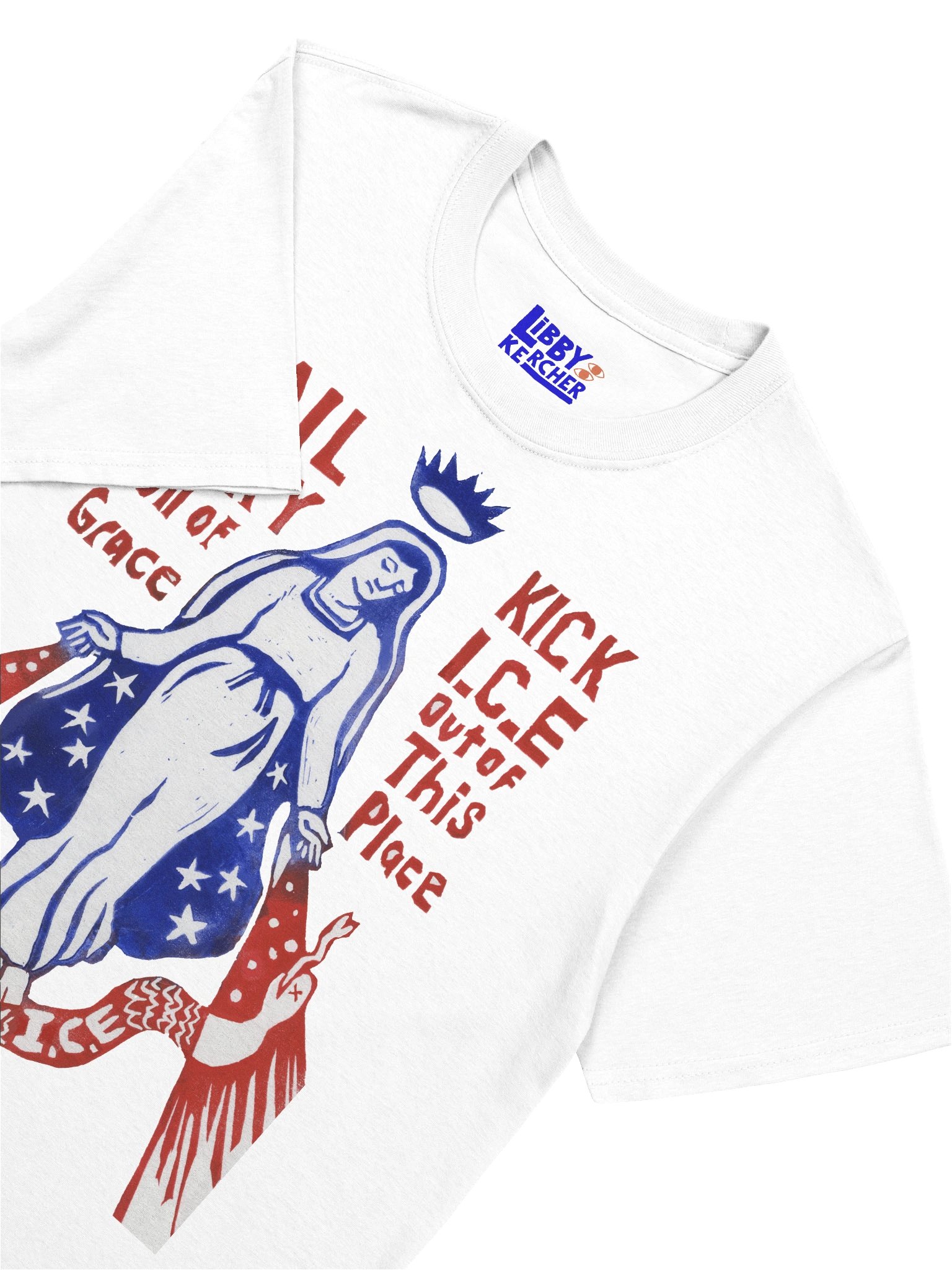 Hail Mary Kick ICE Out of This Place (Unisex T-Shirt) product image (7)
