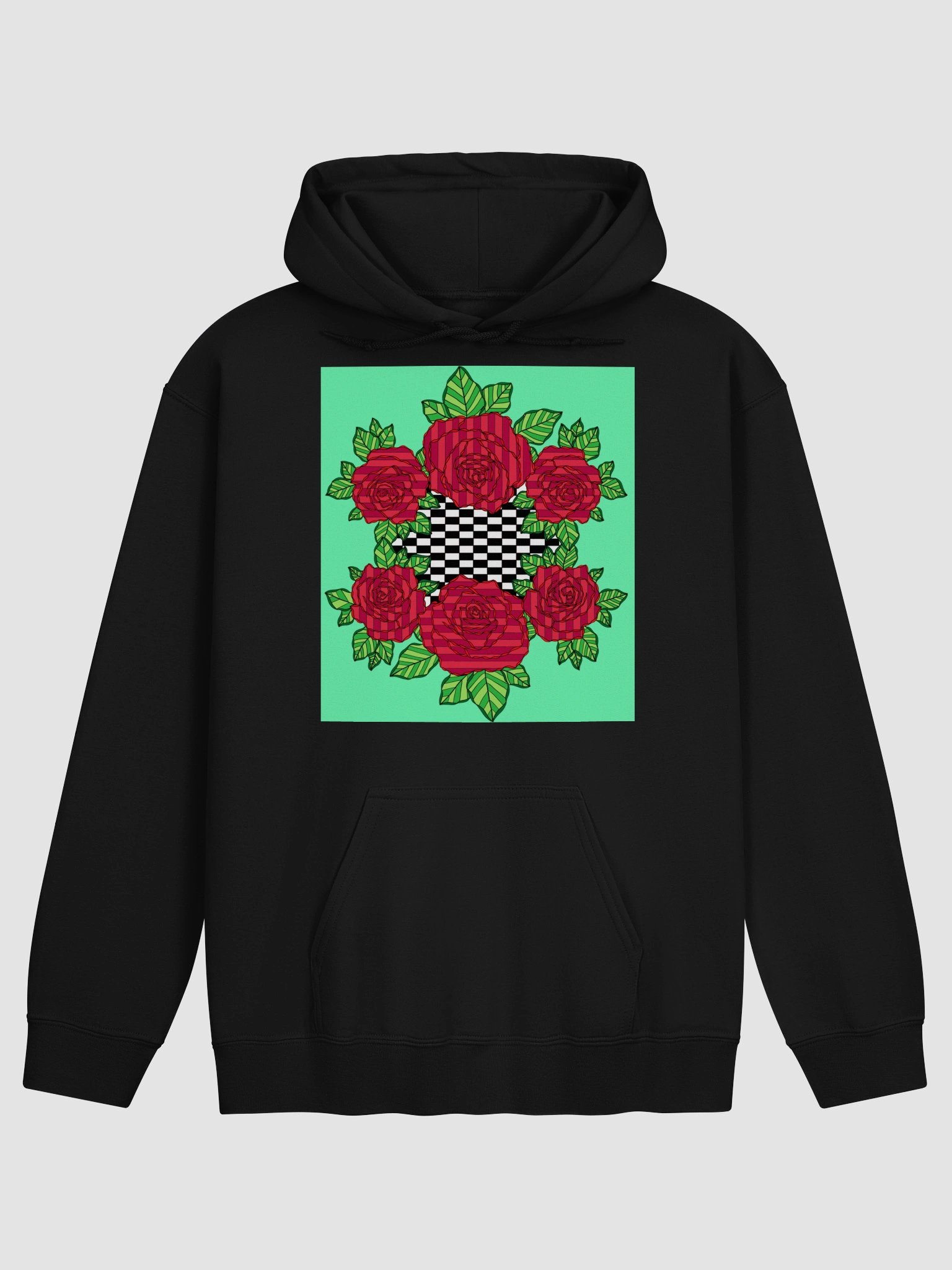 Gildan Classic Hoodie (Rose-Green) product image (4)