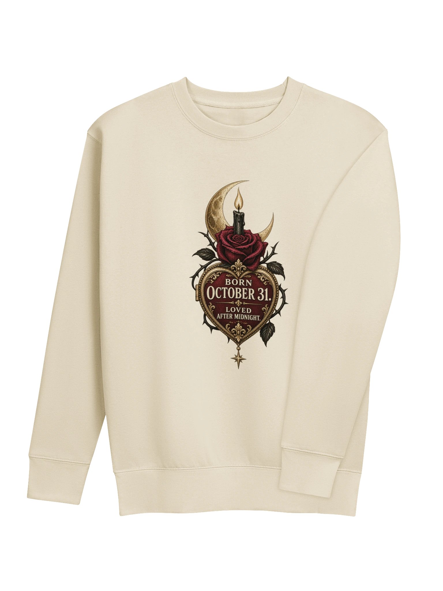 Born October 31. Loved After Midnight. - Premium Sweatshirt product image (13)
