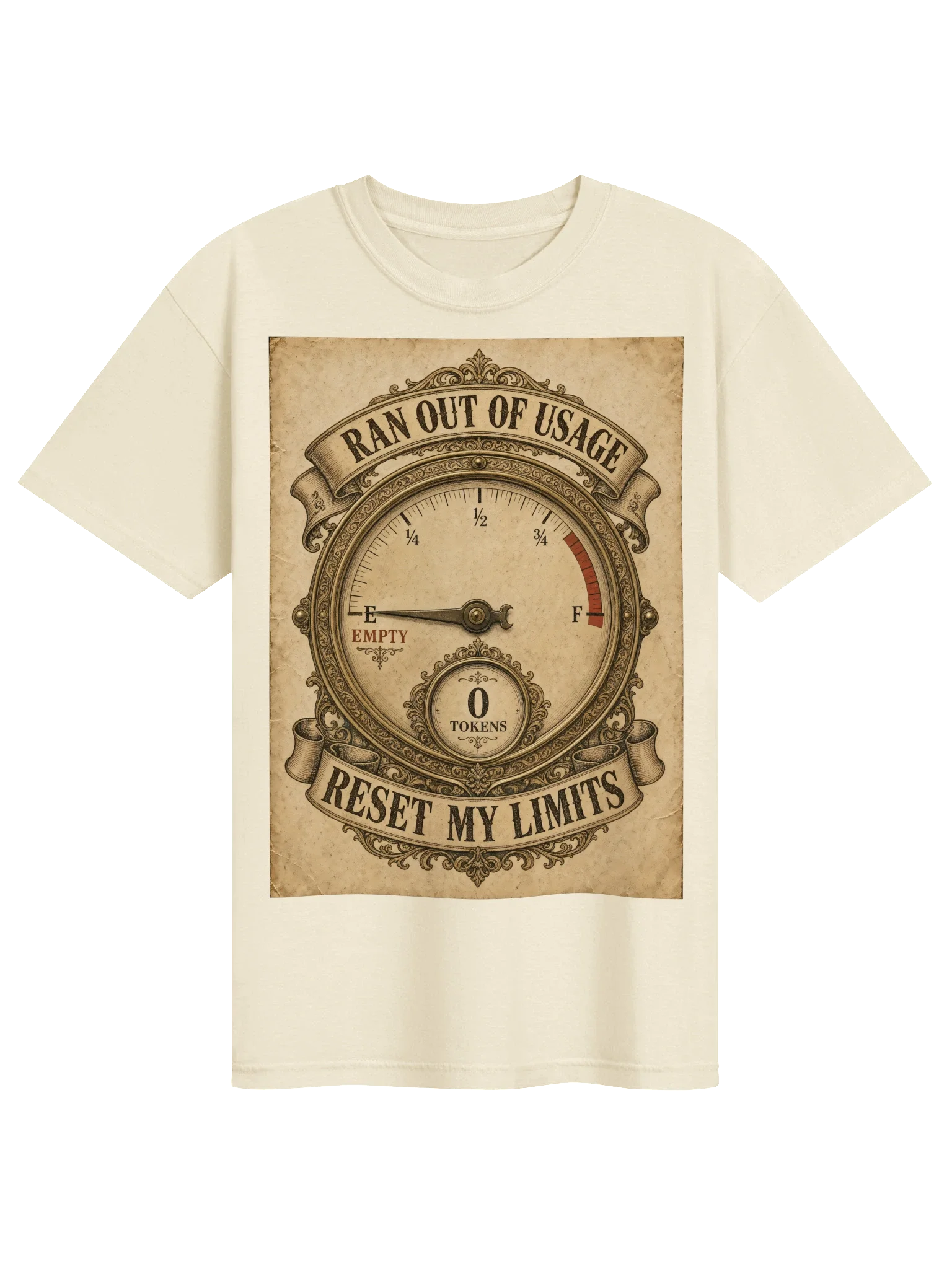 Ran Out Of Usage Tee