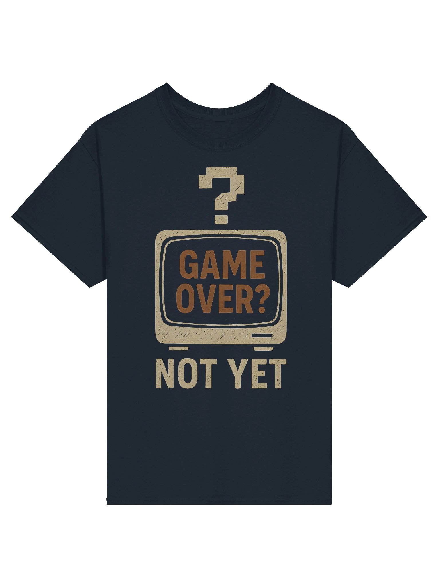 Game Over? Not Yet — Retro Gamer Motivation Tee product image (1)