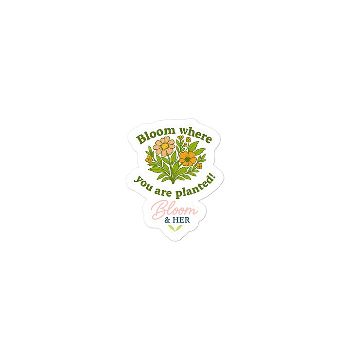 Blooming Plant 🌱 Sticker product image (1)