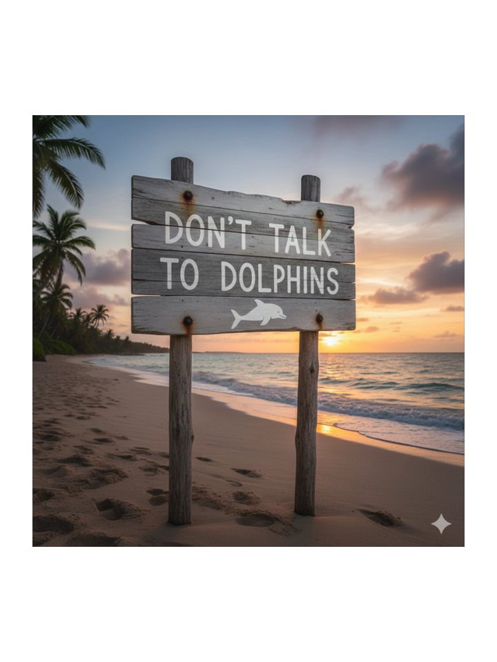 Don't Talk To Dolphin's Sticker product image (2)