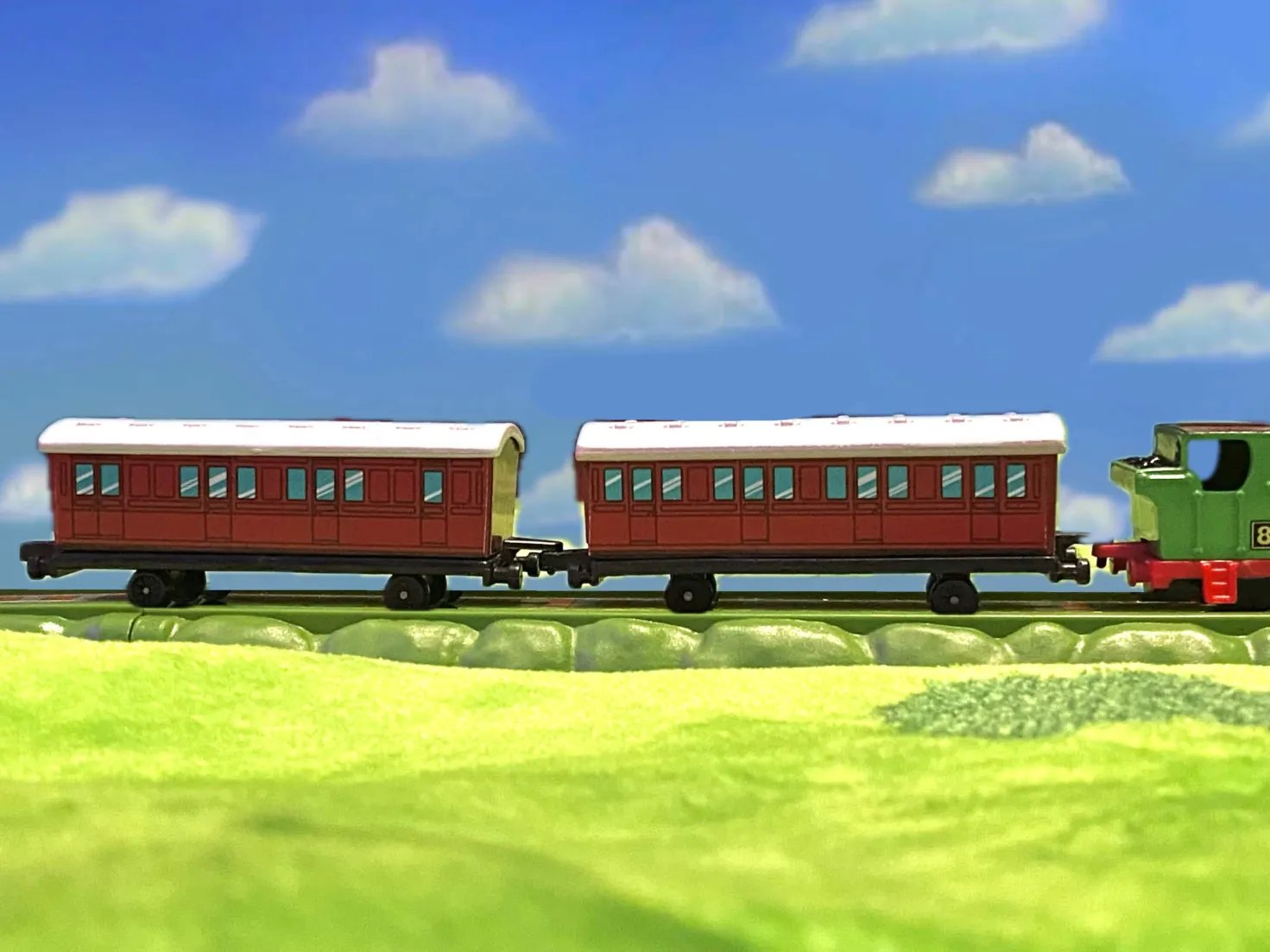ERTL “Red Branchline Coaches” Sticker Set product image (2)