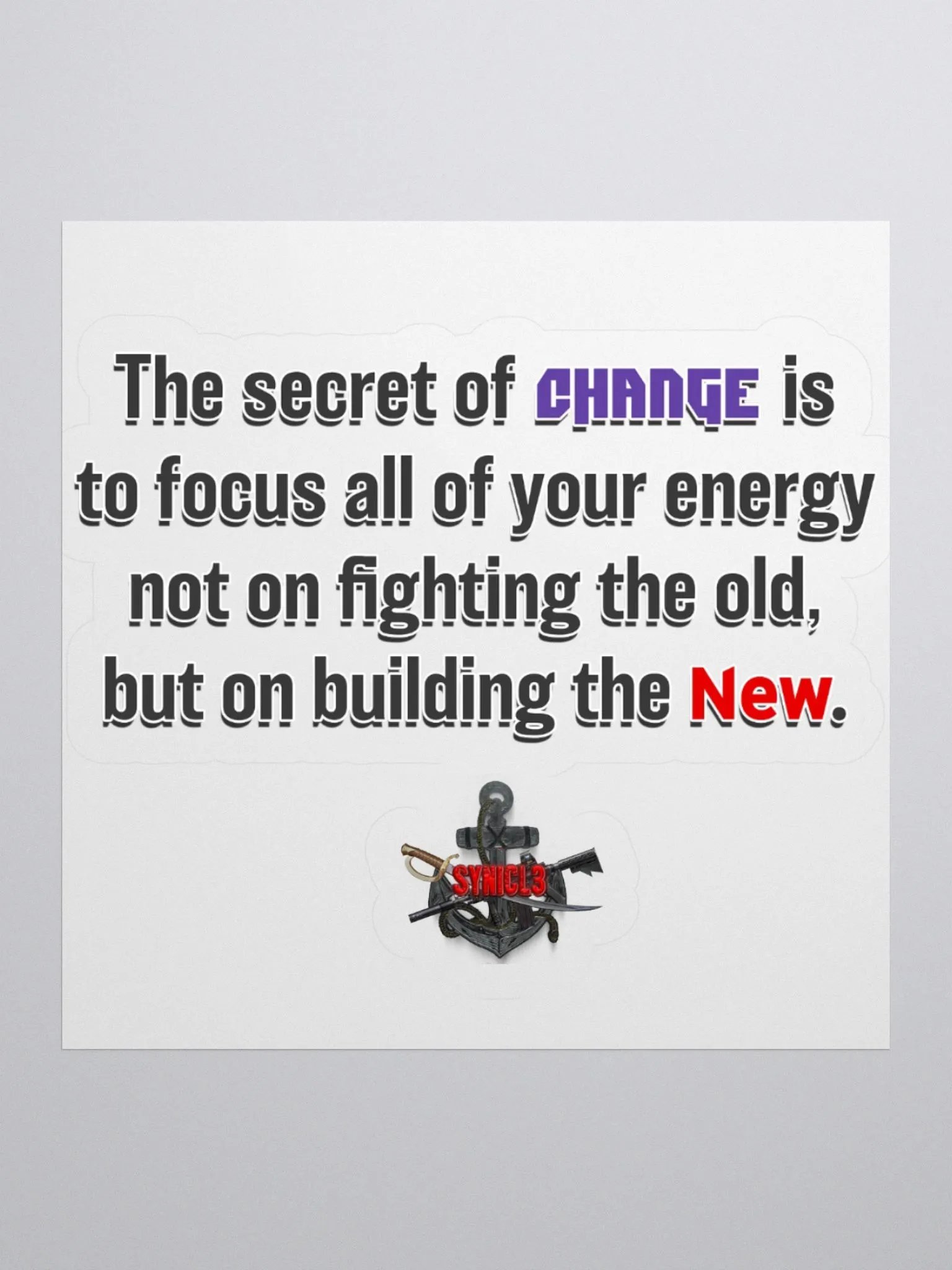 Positivity Change - Sticker product image (8)