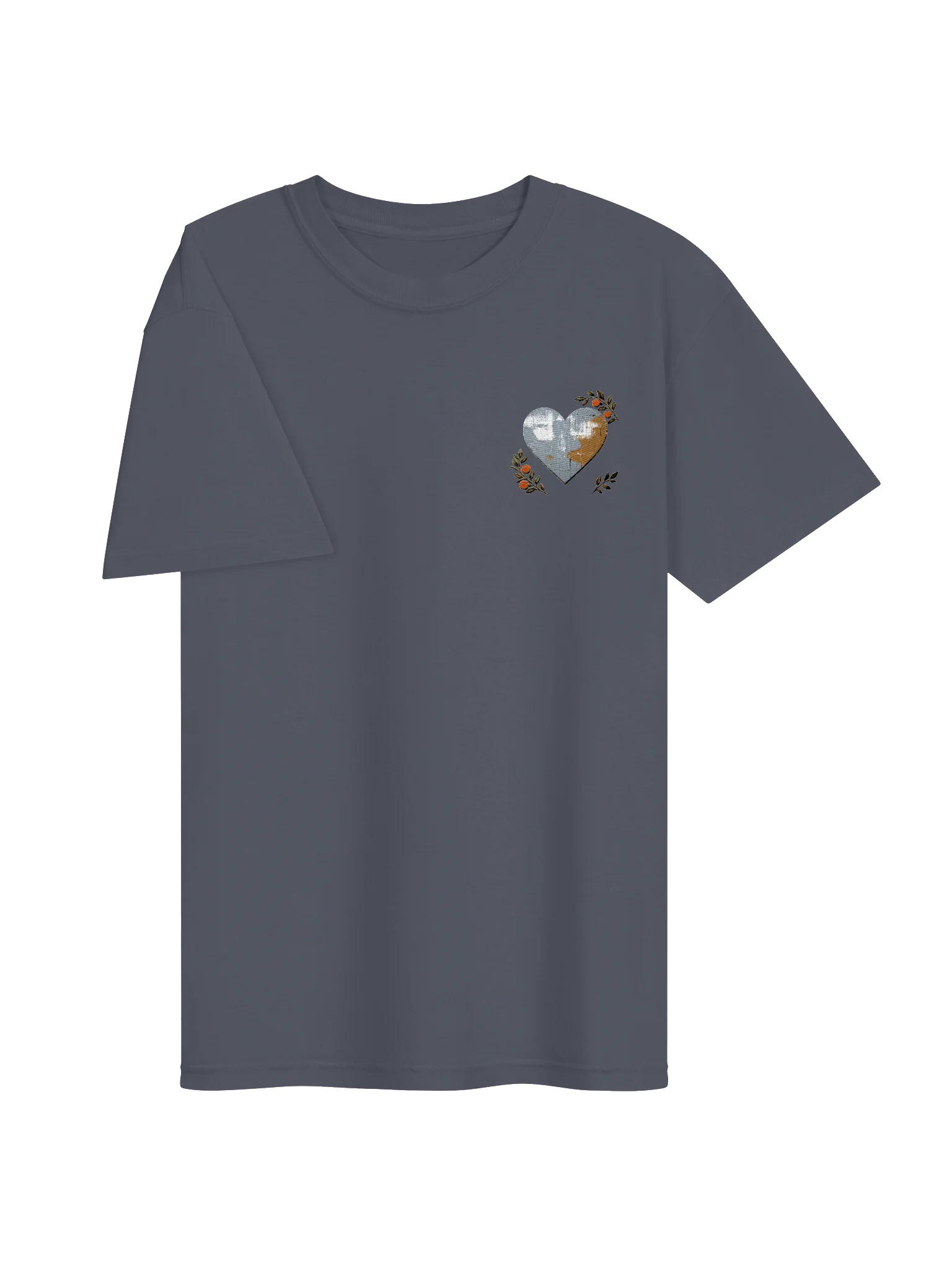 Steel Heart Embroidered Tee - California Dept. of Love product image (3)