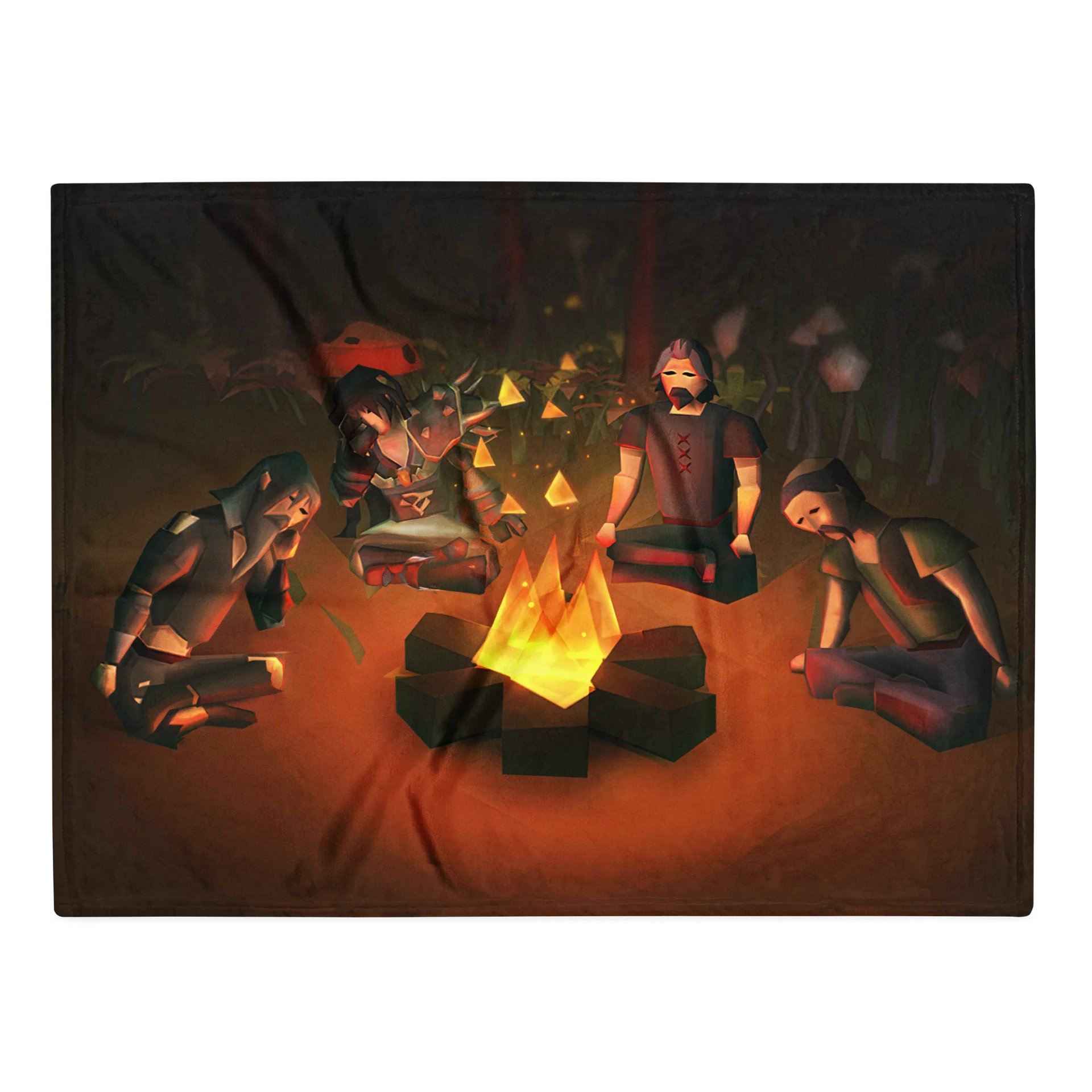 The Boys Campfire Throw Blanket product image (1)
