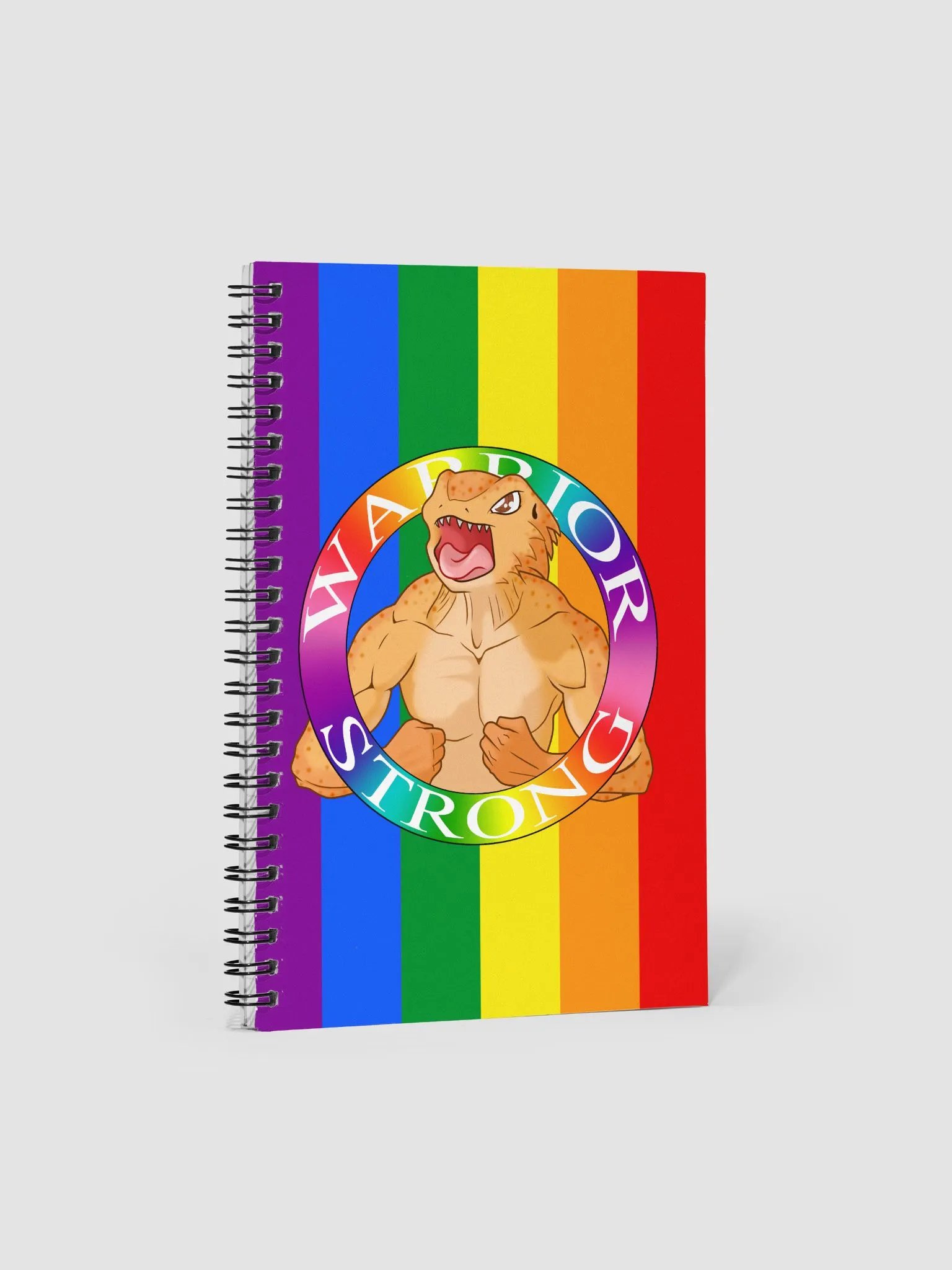 Warrior PRIDE Warrior STRONG Spiral Notebook product image (1)