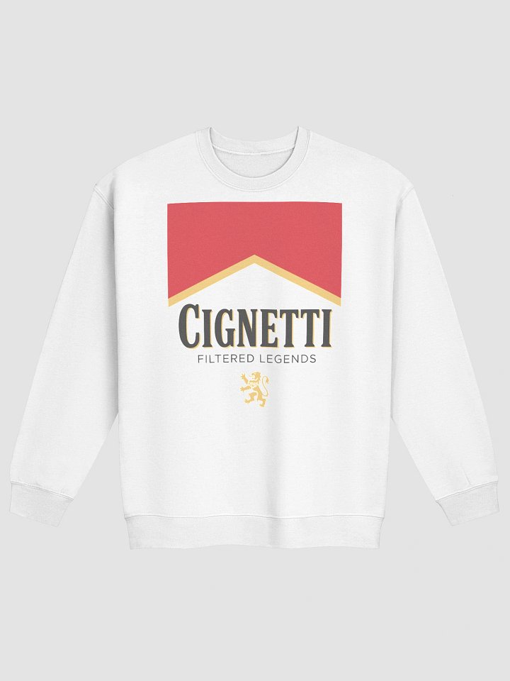 Cignetti Marlboro Cigarette Sweatshirt | Curt Cignetti Cigarette Meme product image (1)