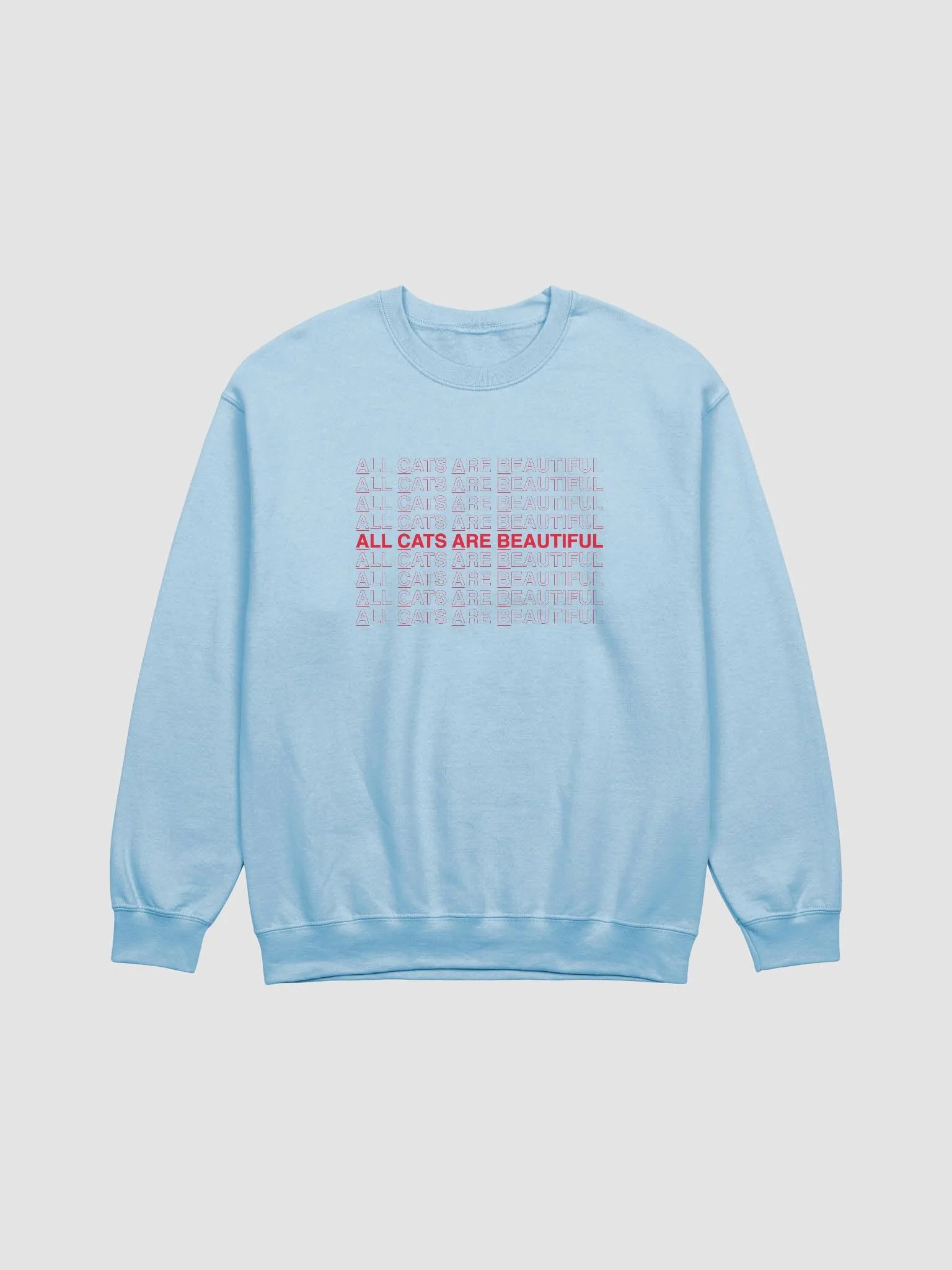 All Cats Are Beautiful crewneck product image (1)