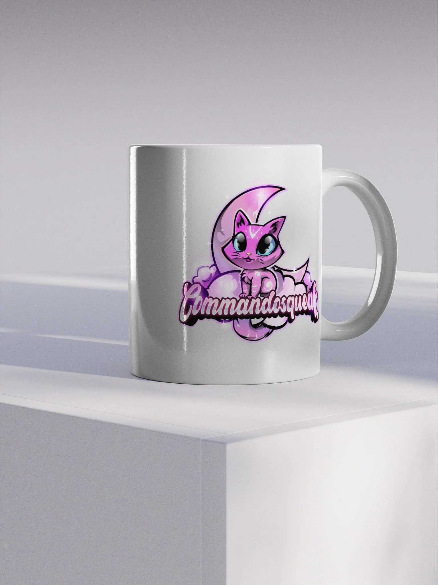 Commandosqueak Logo Mug product image (4)