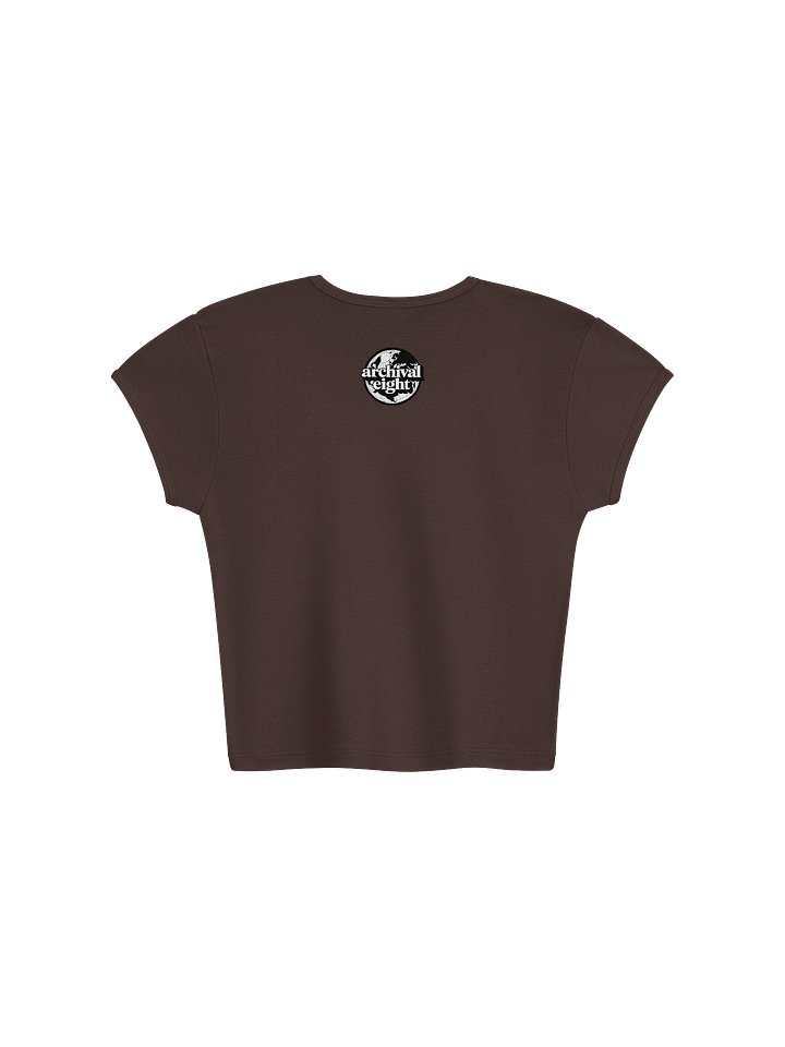 Womens Baby Rib Crop Top product image (2)