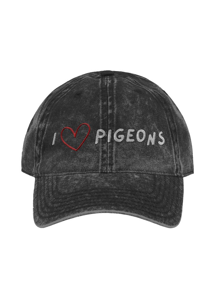 I Love Pigeons Vintage Hat product image (2)