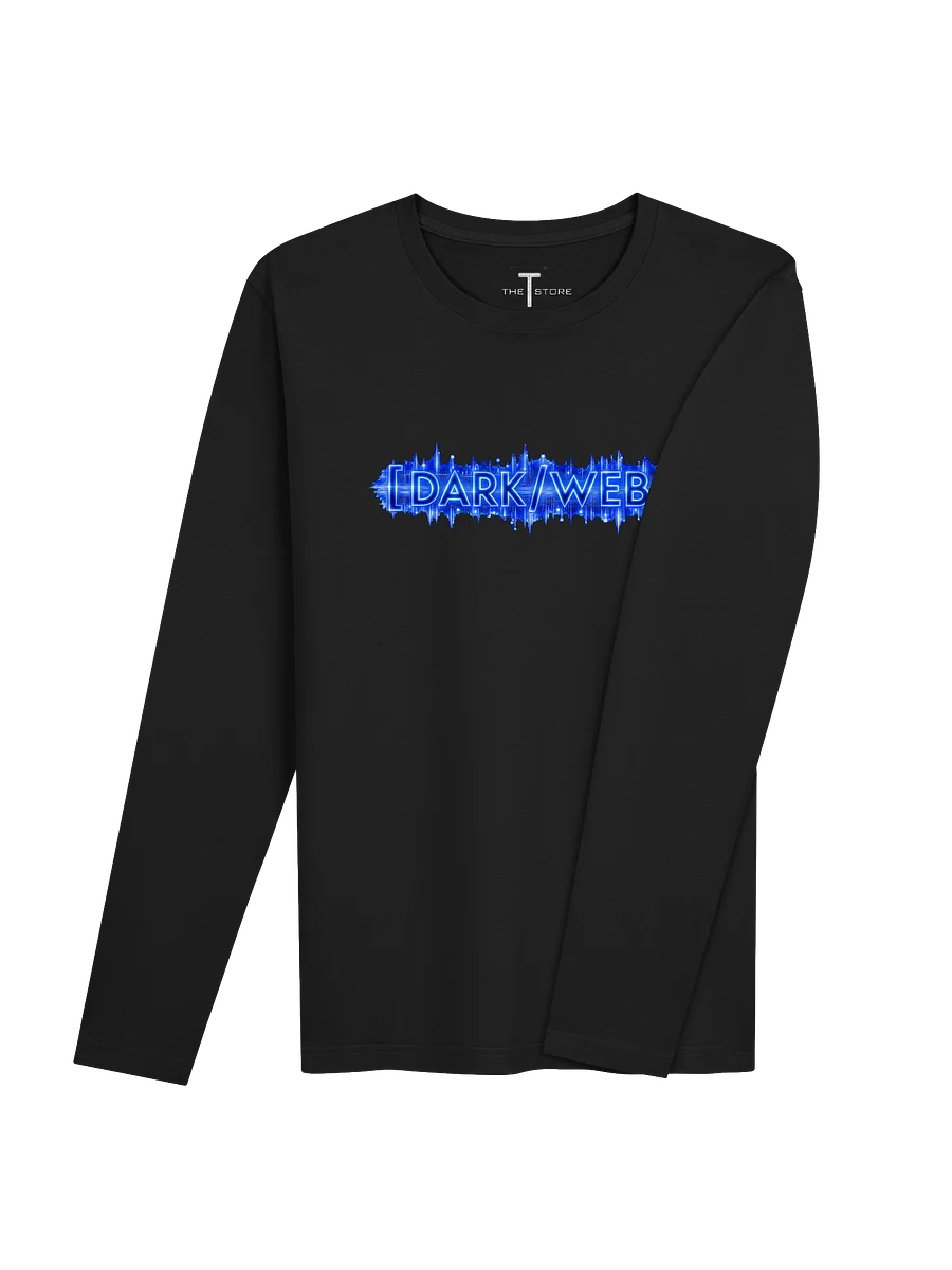 [DARK/WEB]: Title Art Premium Fitted Long Sleeve Crew Unisex product image (4)