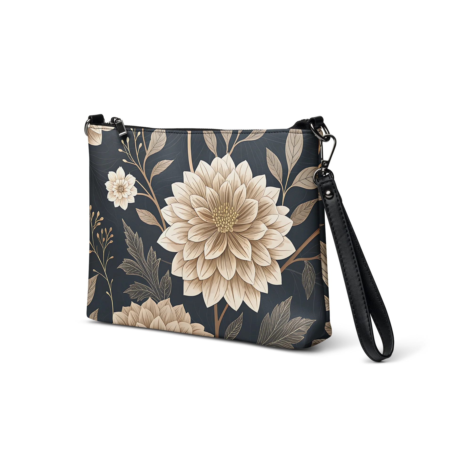 Elegant Floral All-Over Crossbody Bag product image (2)