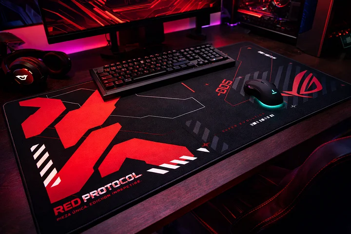 Red Protocol - Mouse Pad Extra Large - 33” x 15” product image (2)