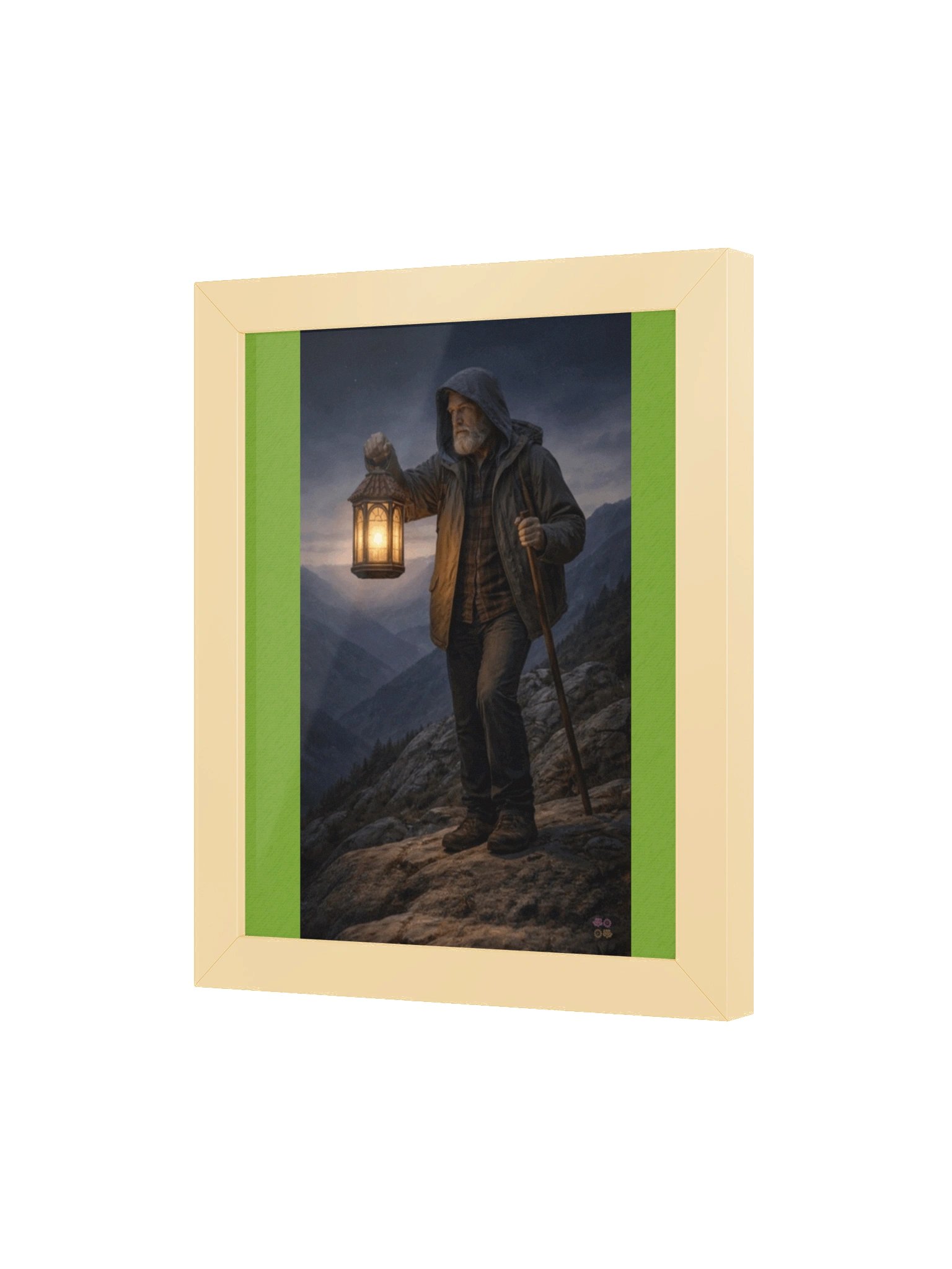 9 The Hermit Tarot Art Framed Poster product image (3)