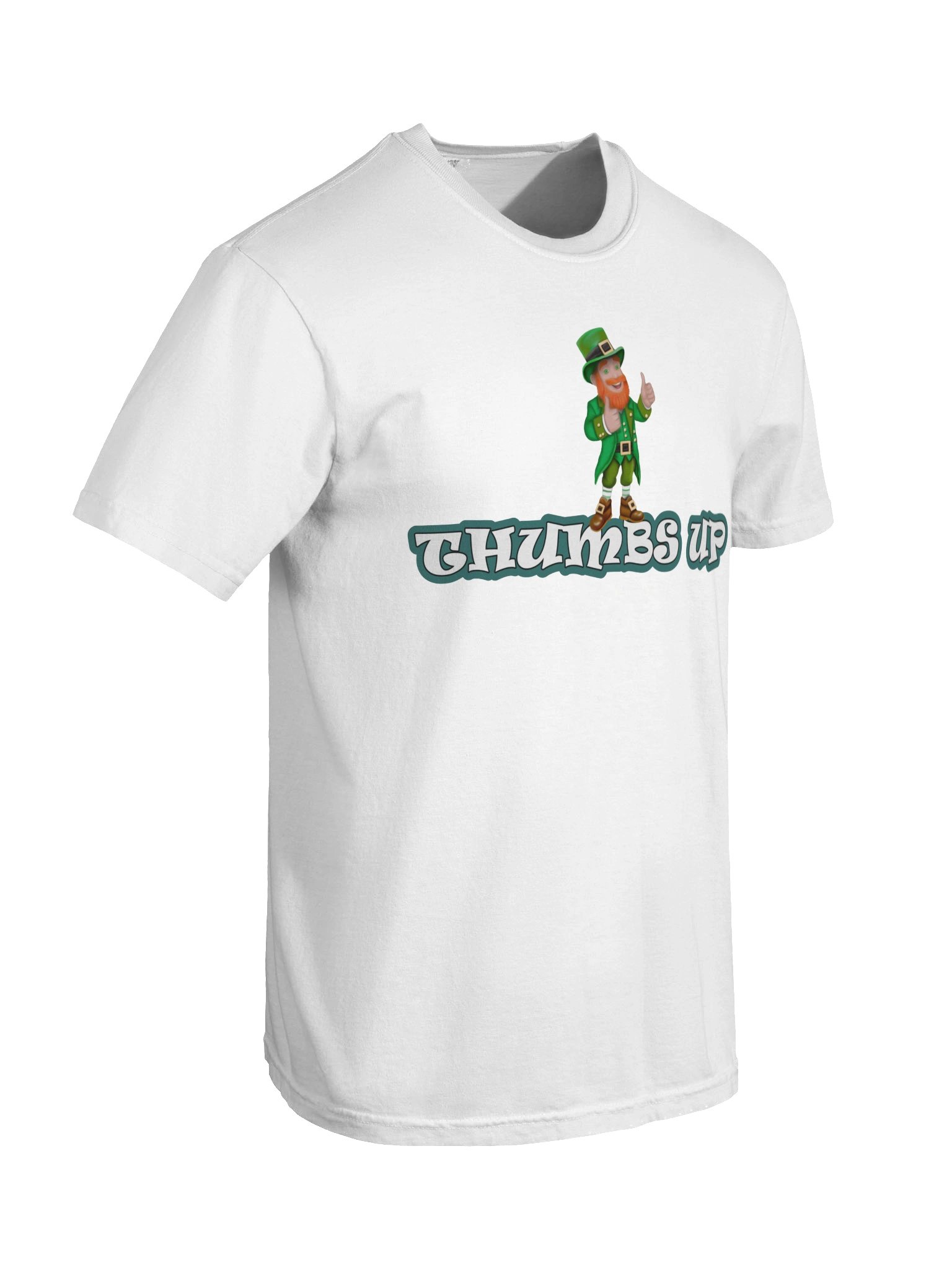 Leprechaun "THUMBS UP" T-Shirt. Men's Comfort Colors Garment-Dyed Heavyweight T-Shirt product image (5)
