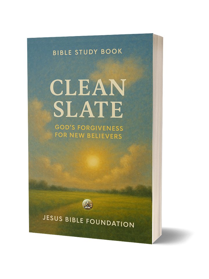 Bible Study Book Clean Slate: God’s Forgiveness for New Believers product image (1)