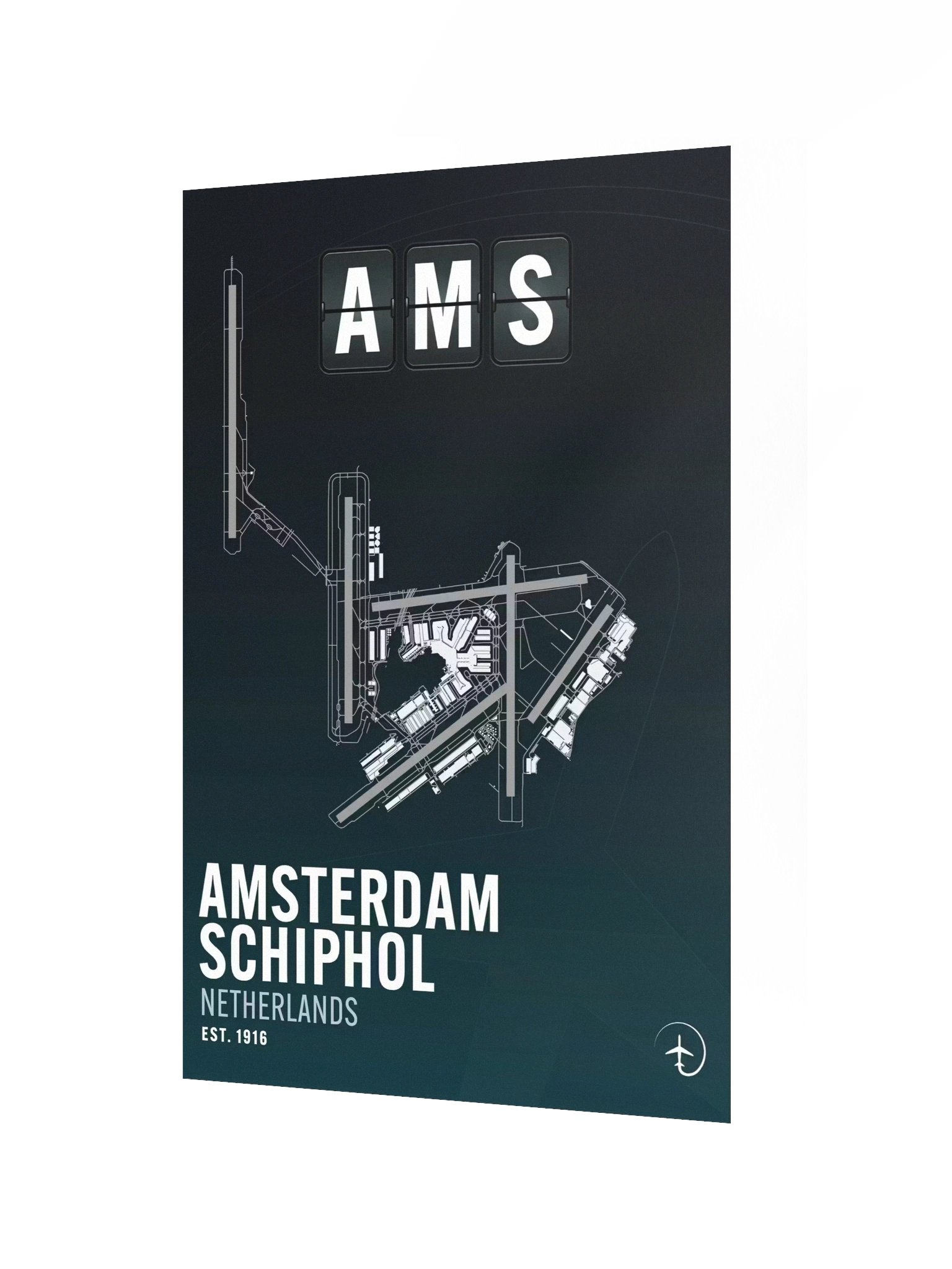 Amsterdam Schiphol AMS Poster product image (2)