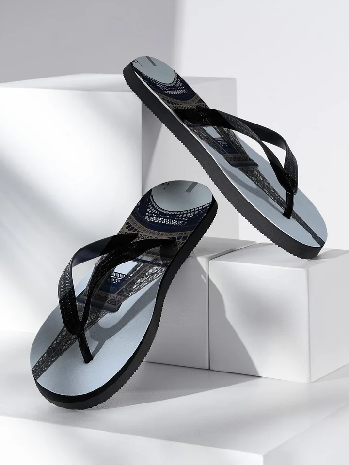 Eiffel Tower Reflection Flip-Flops product image (2)